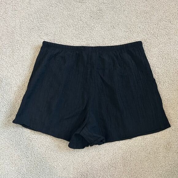 Zara Mid Waist Shorts Mid Rise Pull On Casual Womens Size Medium - Picture 3 of 4